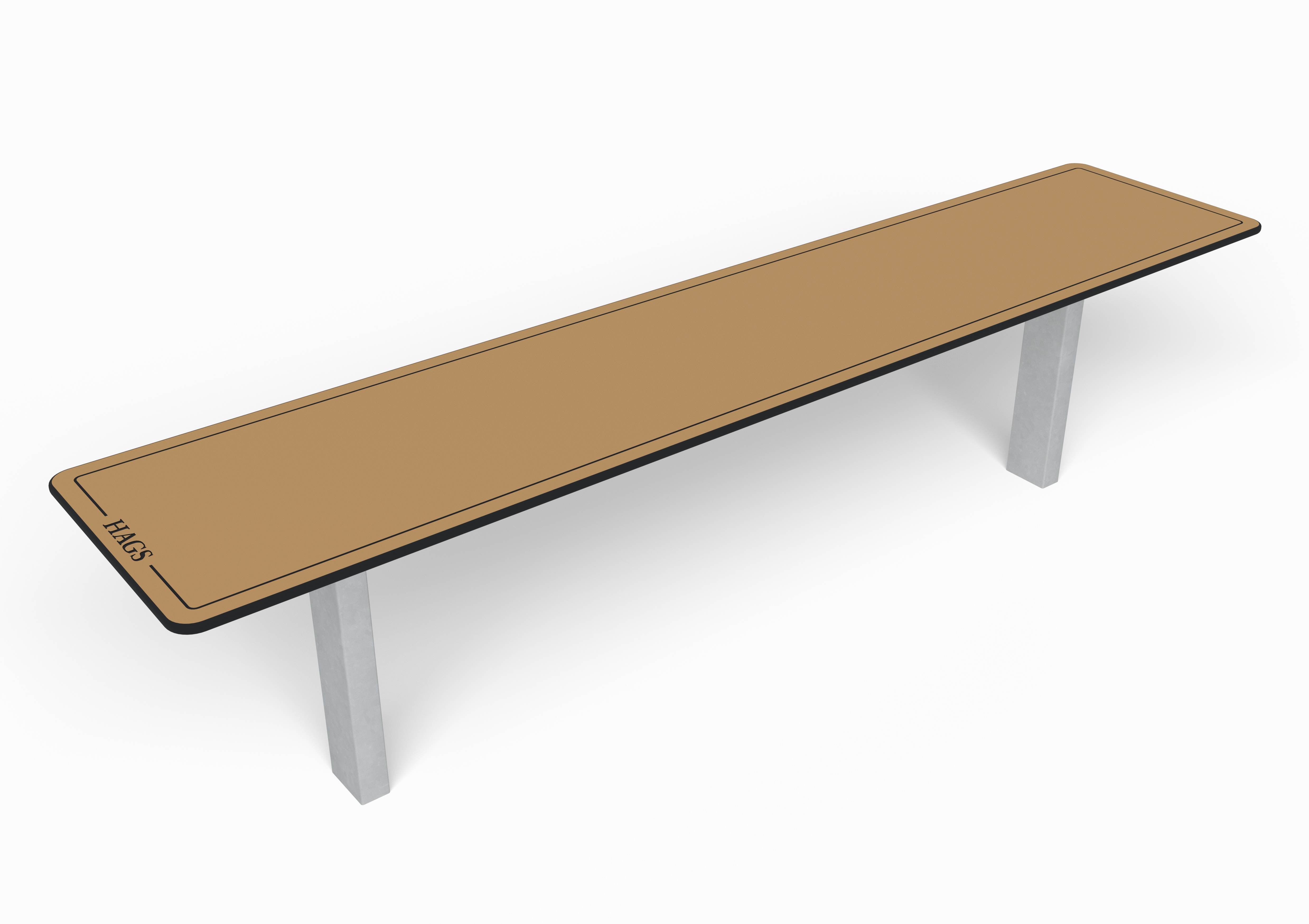 Bench Ekeby HPL