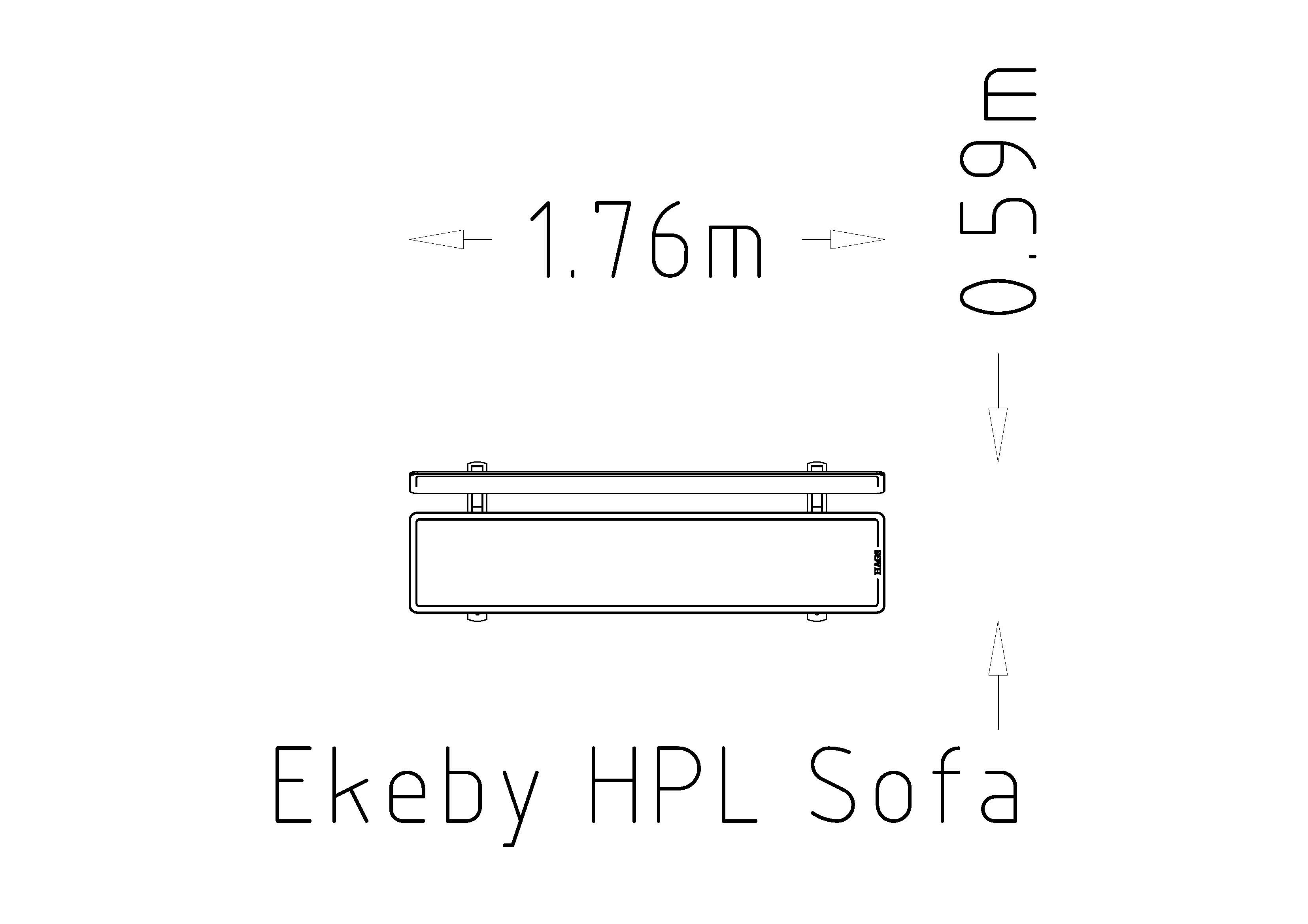 Park Sofa Ekeby HPL