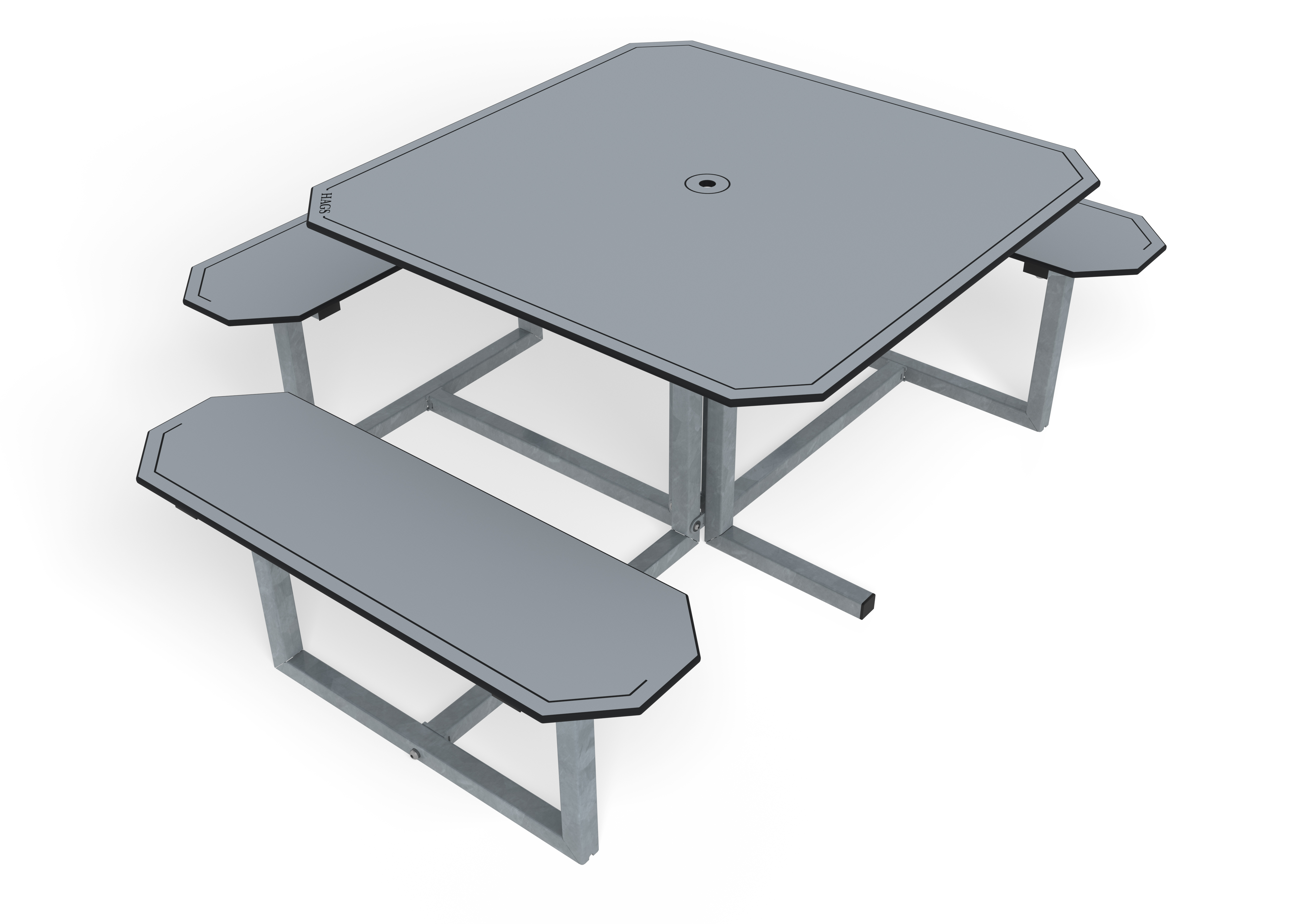Picnic Table Skagen HPL