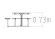 Picnic Table Skagen HPL