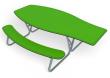 Picnic Table Olvon HPL