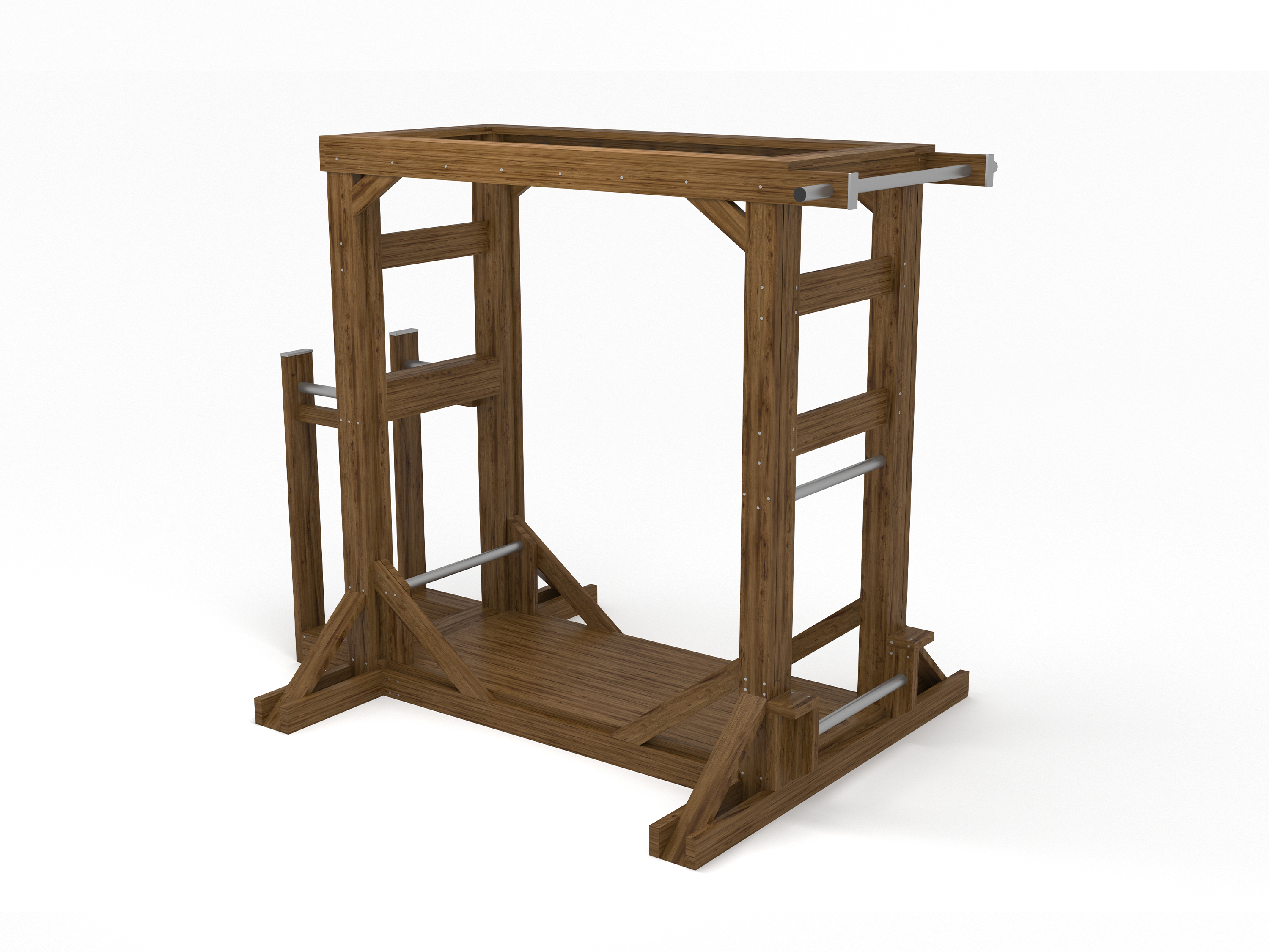 Wooden Fitness Body Power