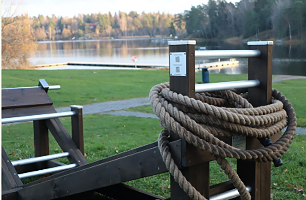 Wooden Fitness Battlerope