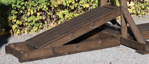 Wooden Fitness Situps-modul