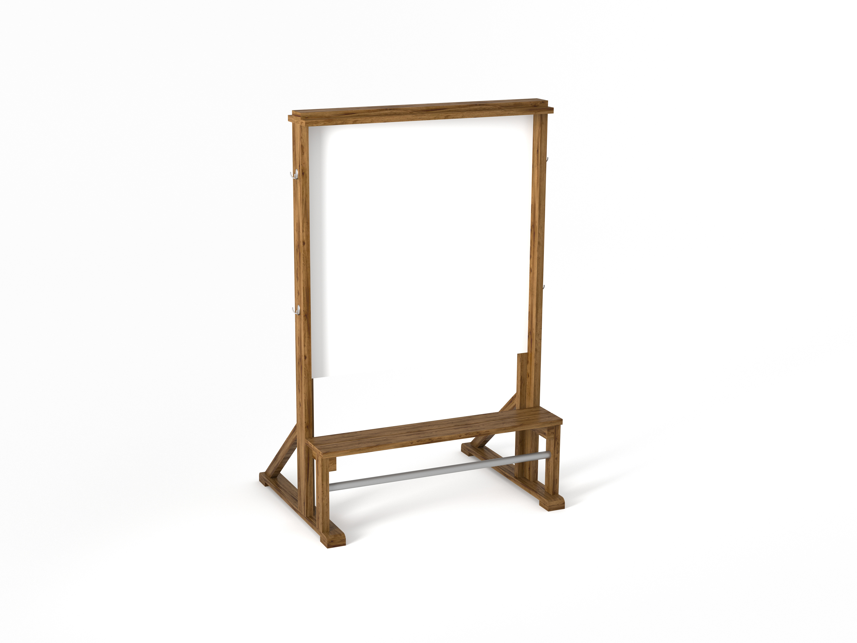 Wooden Fitness Info board
