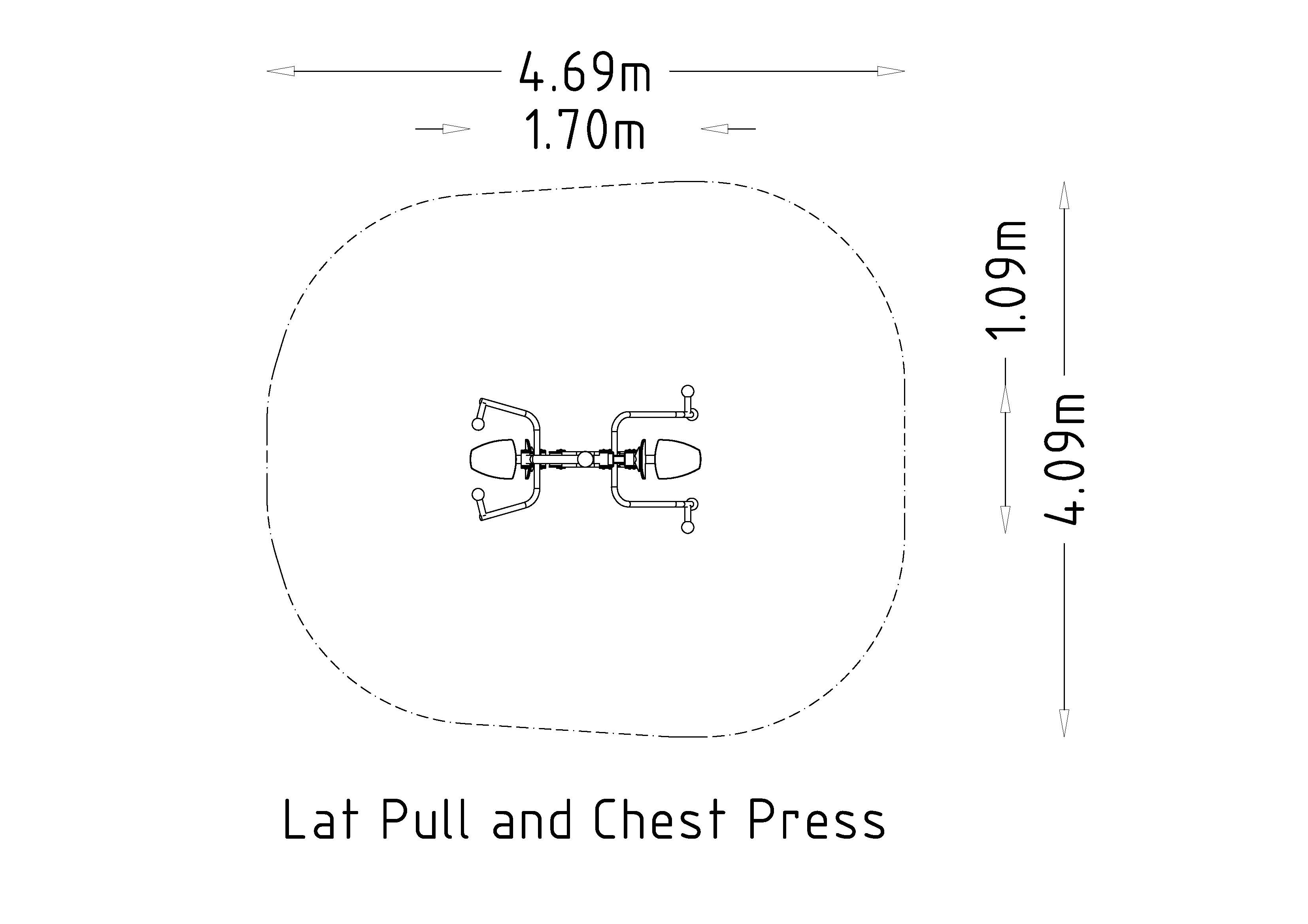 HAGS Lat Pull & Chest Press