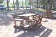 Wooden Fitness Bench Table