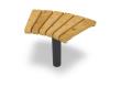 Curved Bench 45° Sofiero