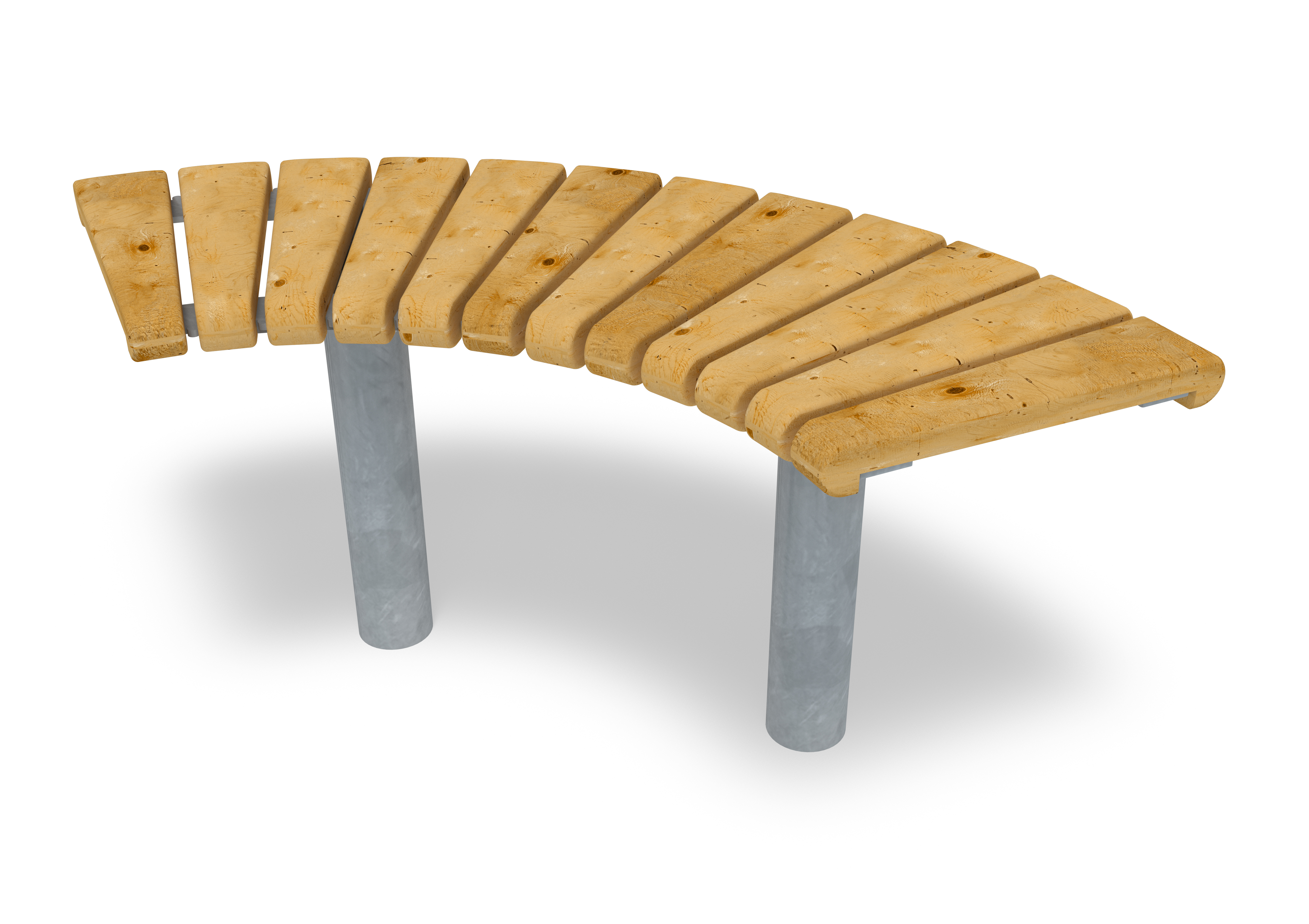 Curved Bench 90° Sofiero 