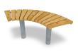 Curved Bench 90° Sofiero 