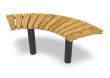 Curved Bench 90° Sofiero 