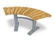 Curved Bench 90° Sofiero 