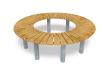 Bench Curved 360° Sofiero 