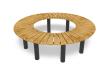 Bench Curved 360° Sofiero 