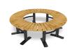 Bench Curved 360° Sofiero 