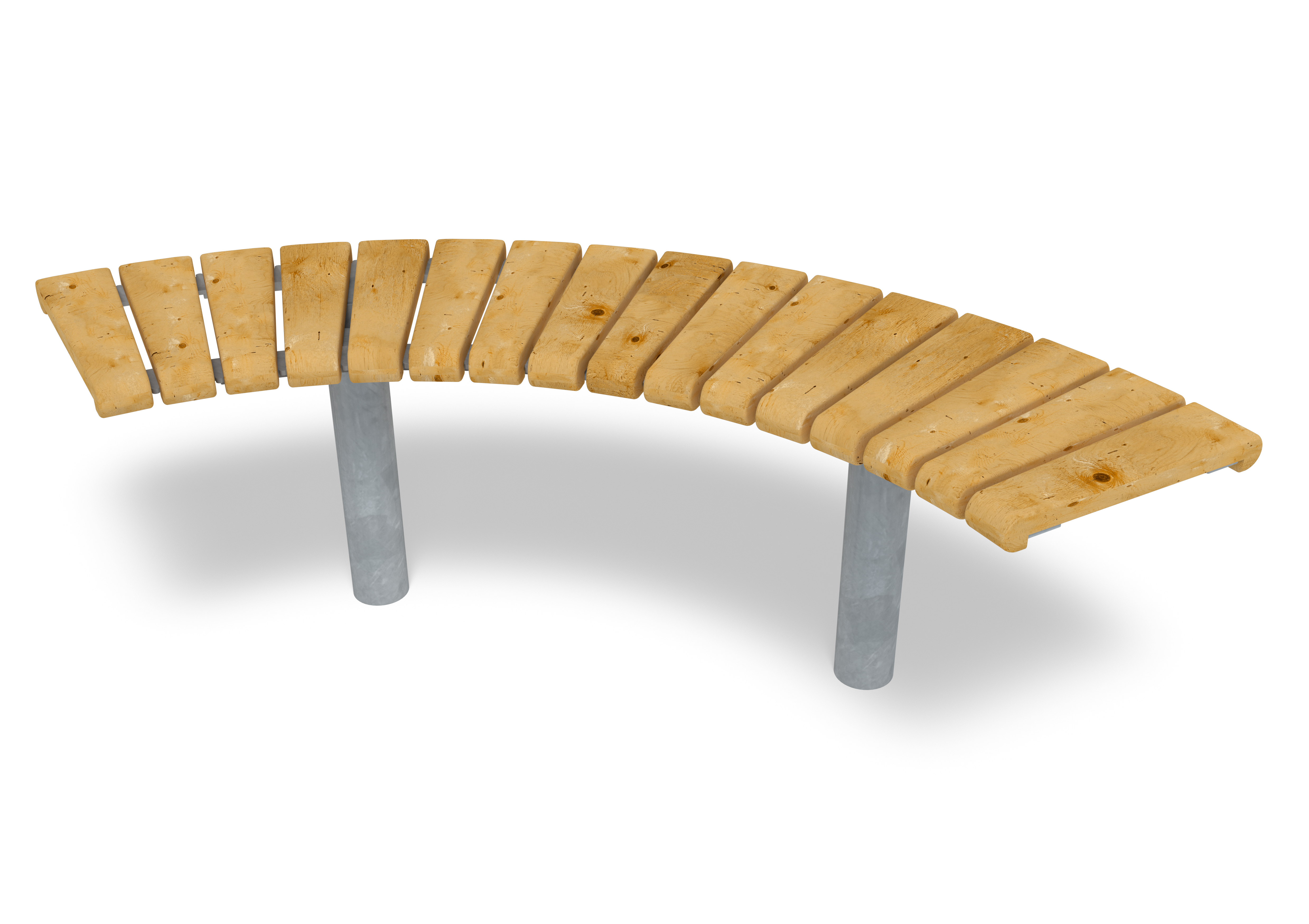 Curved Bench 90° Sofiero 