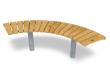 Curved Bench 90° Sofiero 