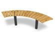 Curved Bench 90° Sofiero 
