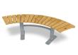 Curved Bench 90° Sofiero 