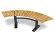 Curved Bench 90° Sofiero 