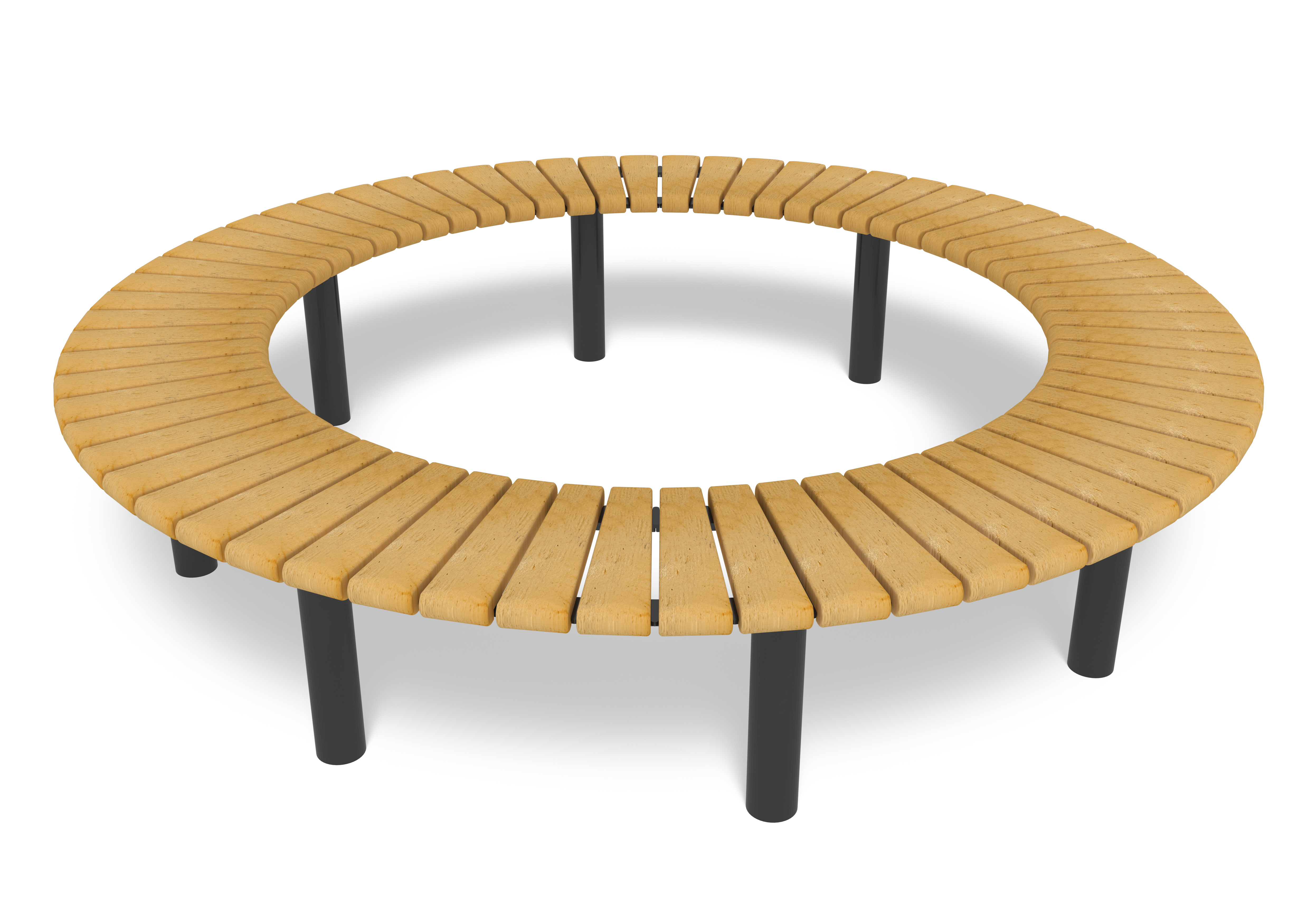 Bench Curved 360° Sofiero 