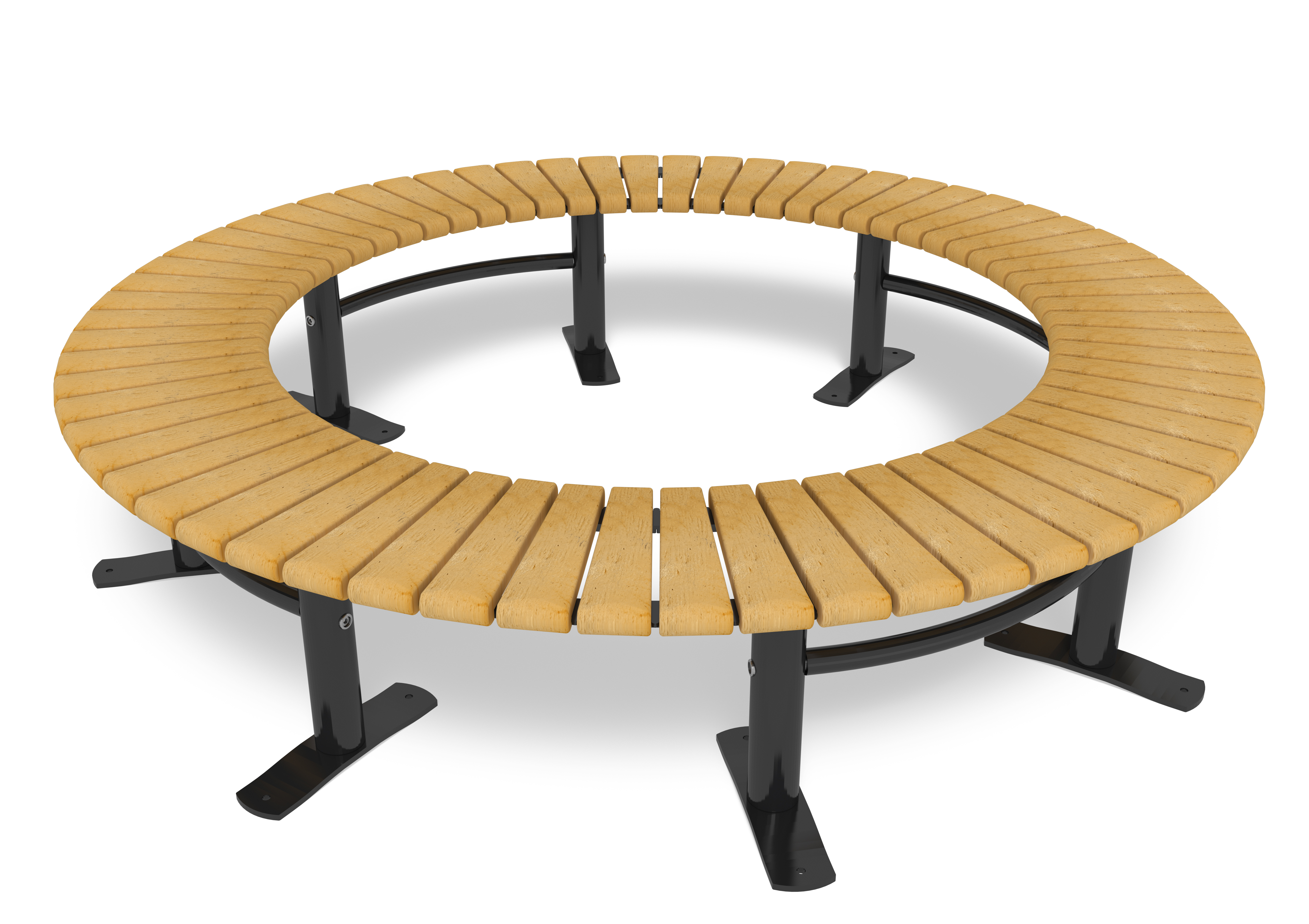 Bench Curved 360° Sofiero 