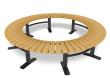 Bench Curved 360° Sofiero 