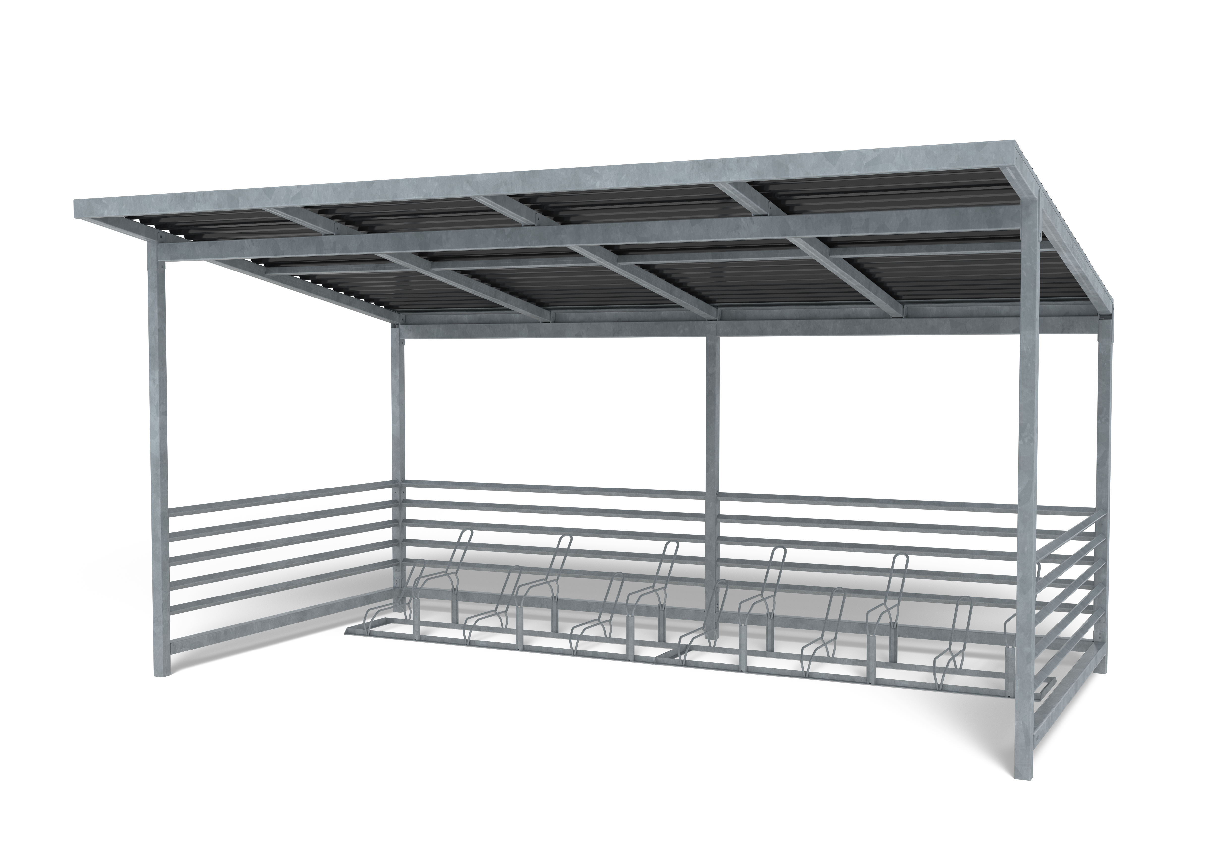 Bicycle Shelter Capella + Gemini
