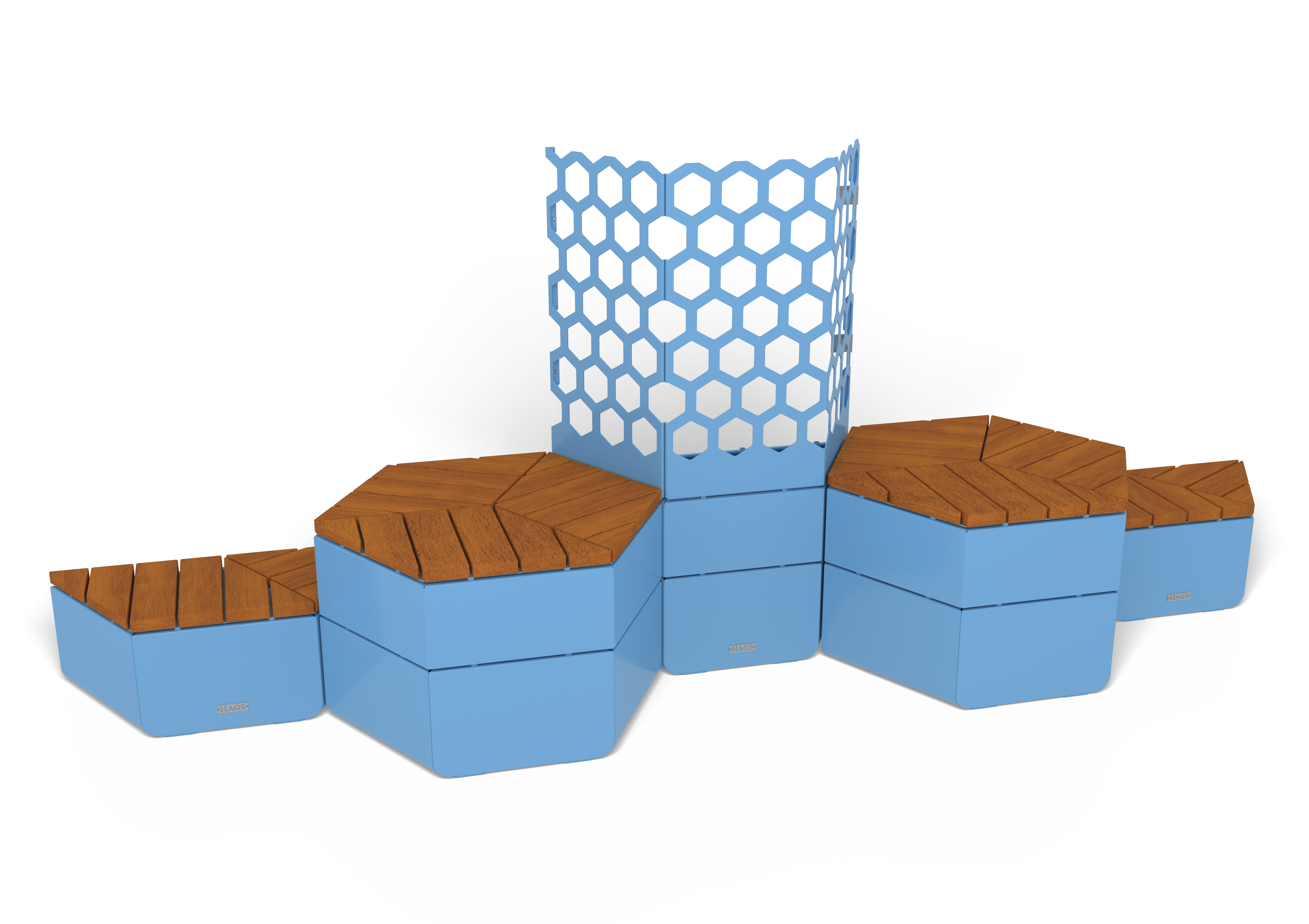 Wall Seating Group Rosenlund Hardwood