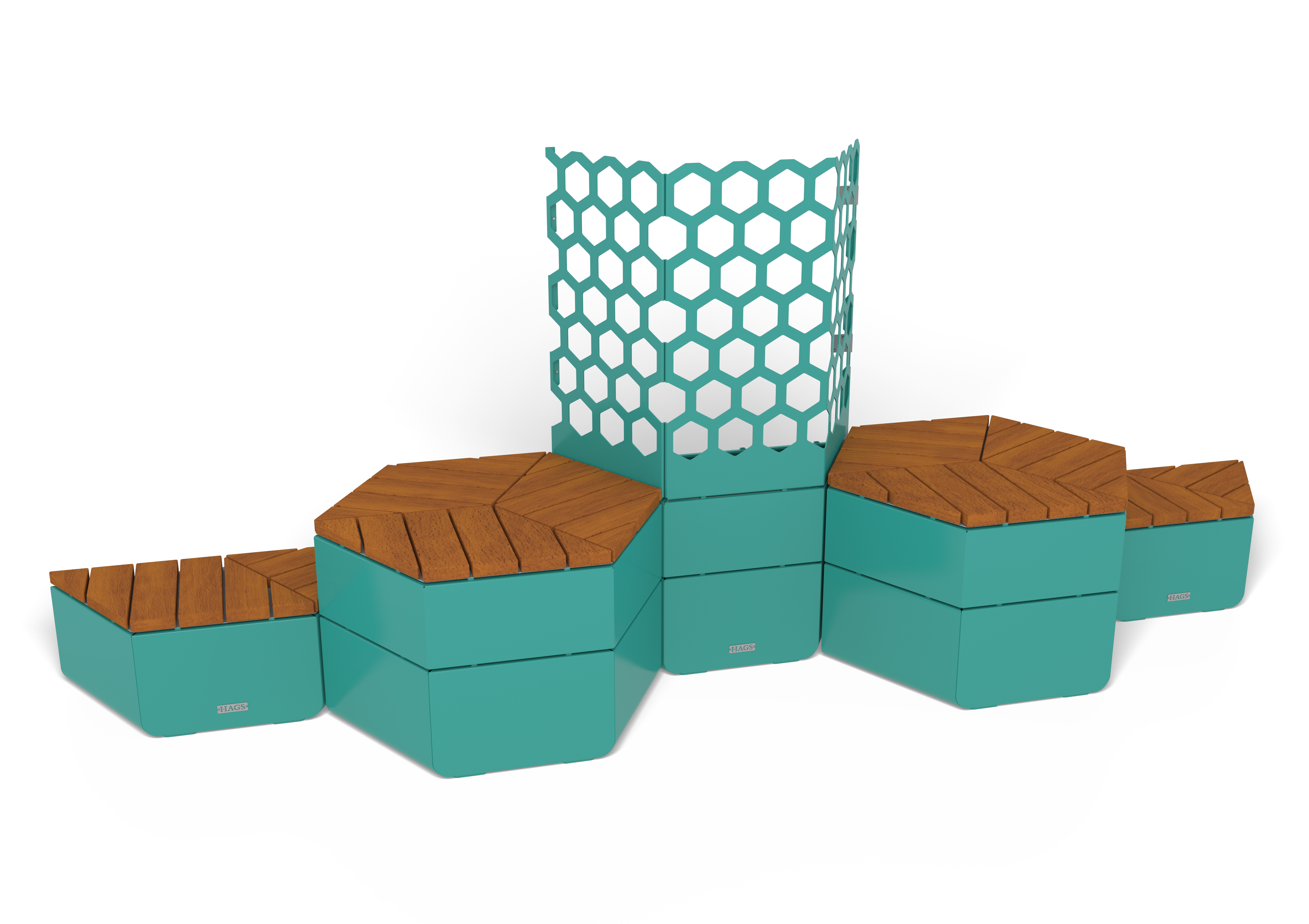 Wall Seating Group Rosenlund Hardwood