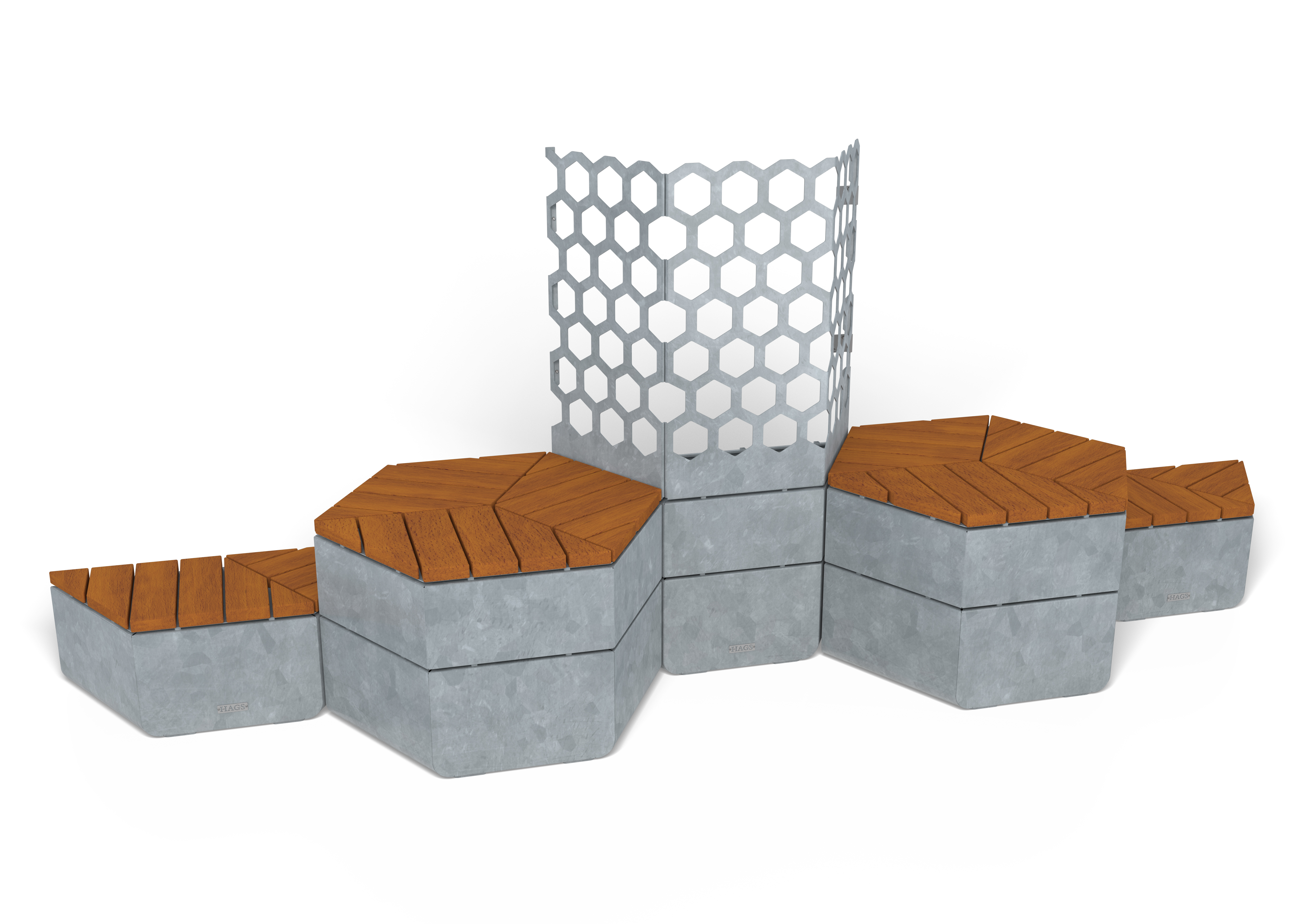 Wall Seating Group Rosenlund Hardwood