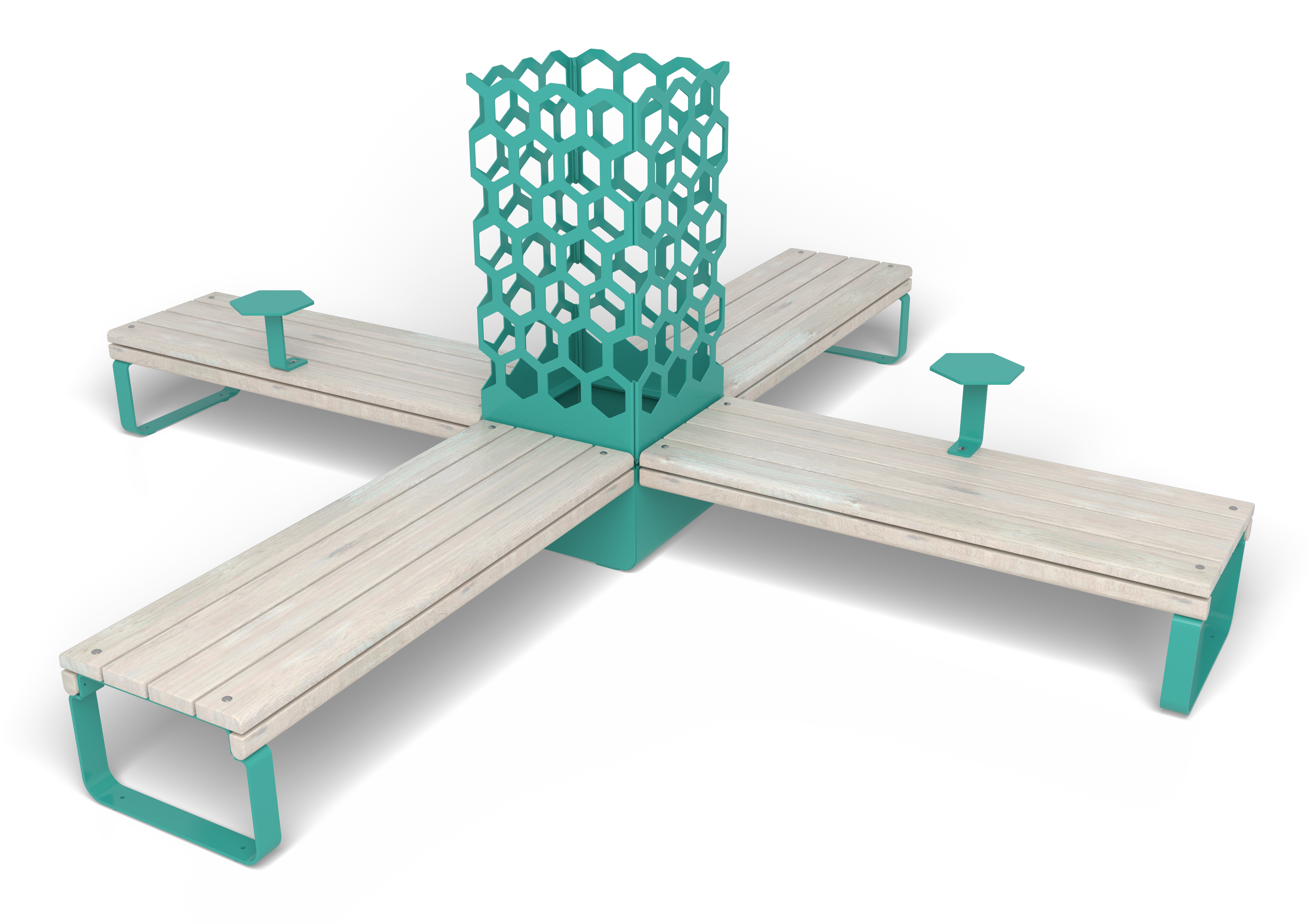 Square Benches Rosenlund