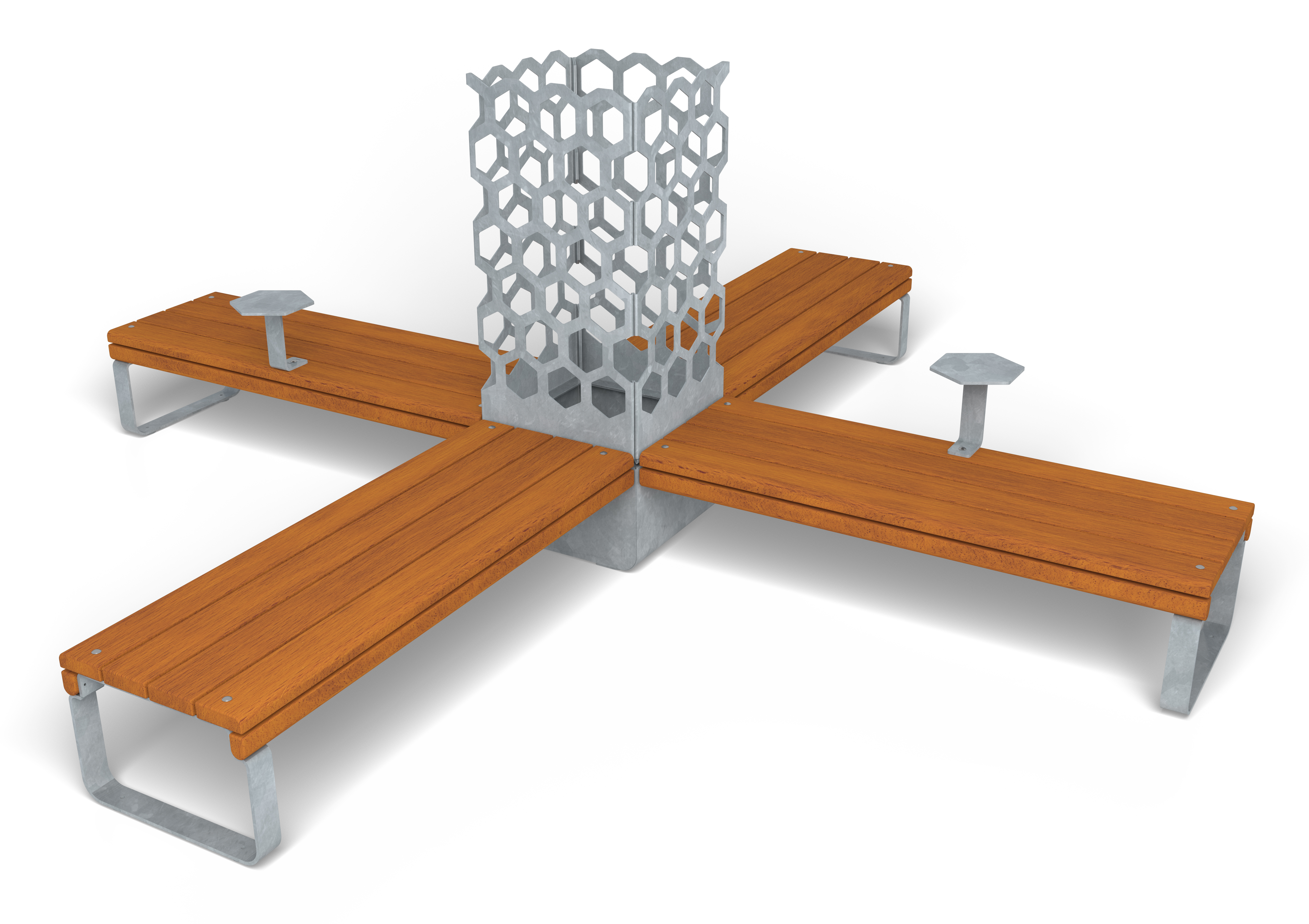Square Benches Rosenlund Hardwood