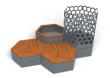 Planter & Seating Rosenlund Hardwood