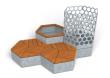 Planter & Seating Rosenlund Hardwood