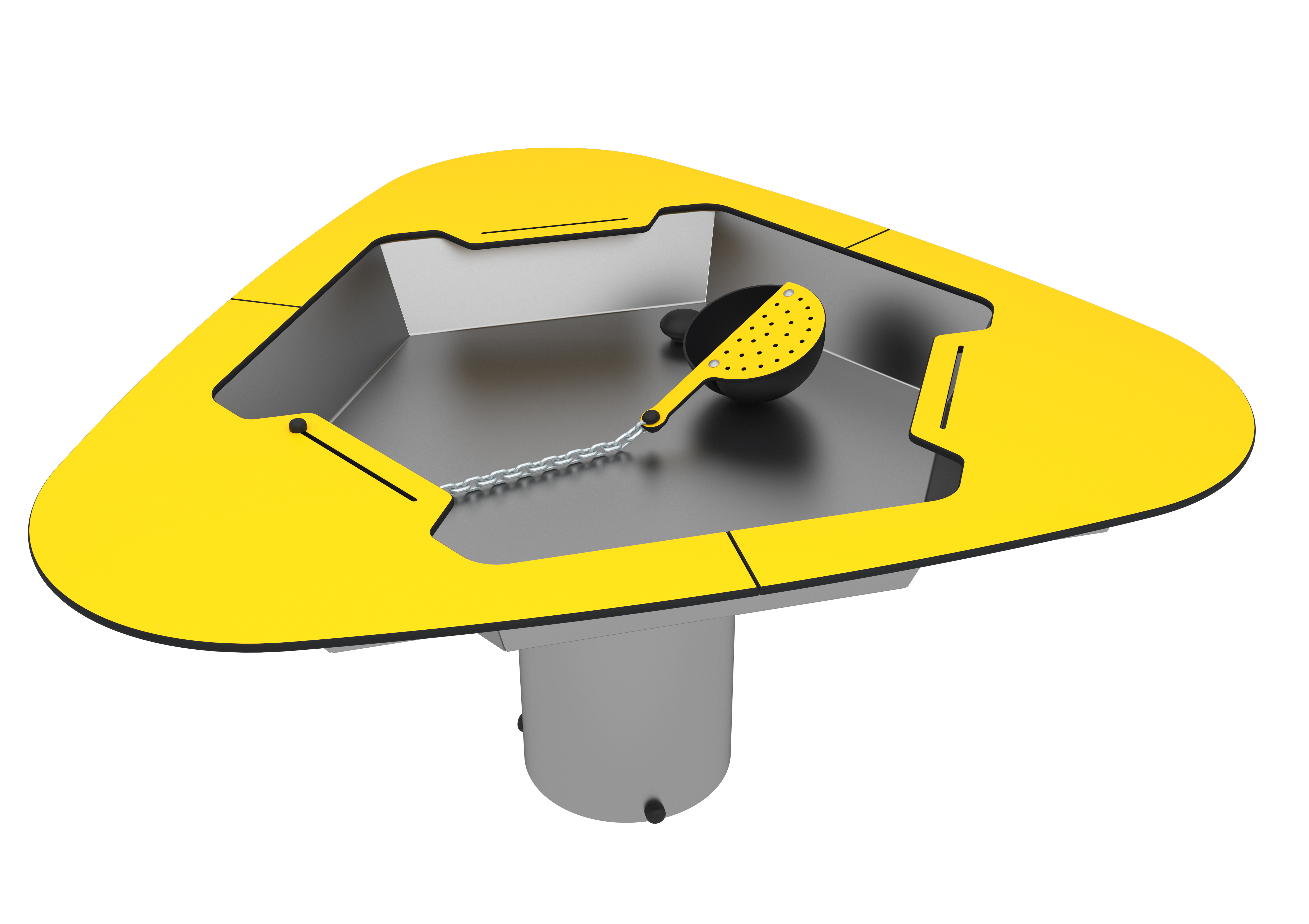 Water Play Triangle Table