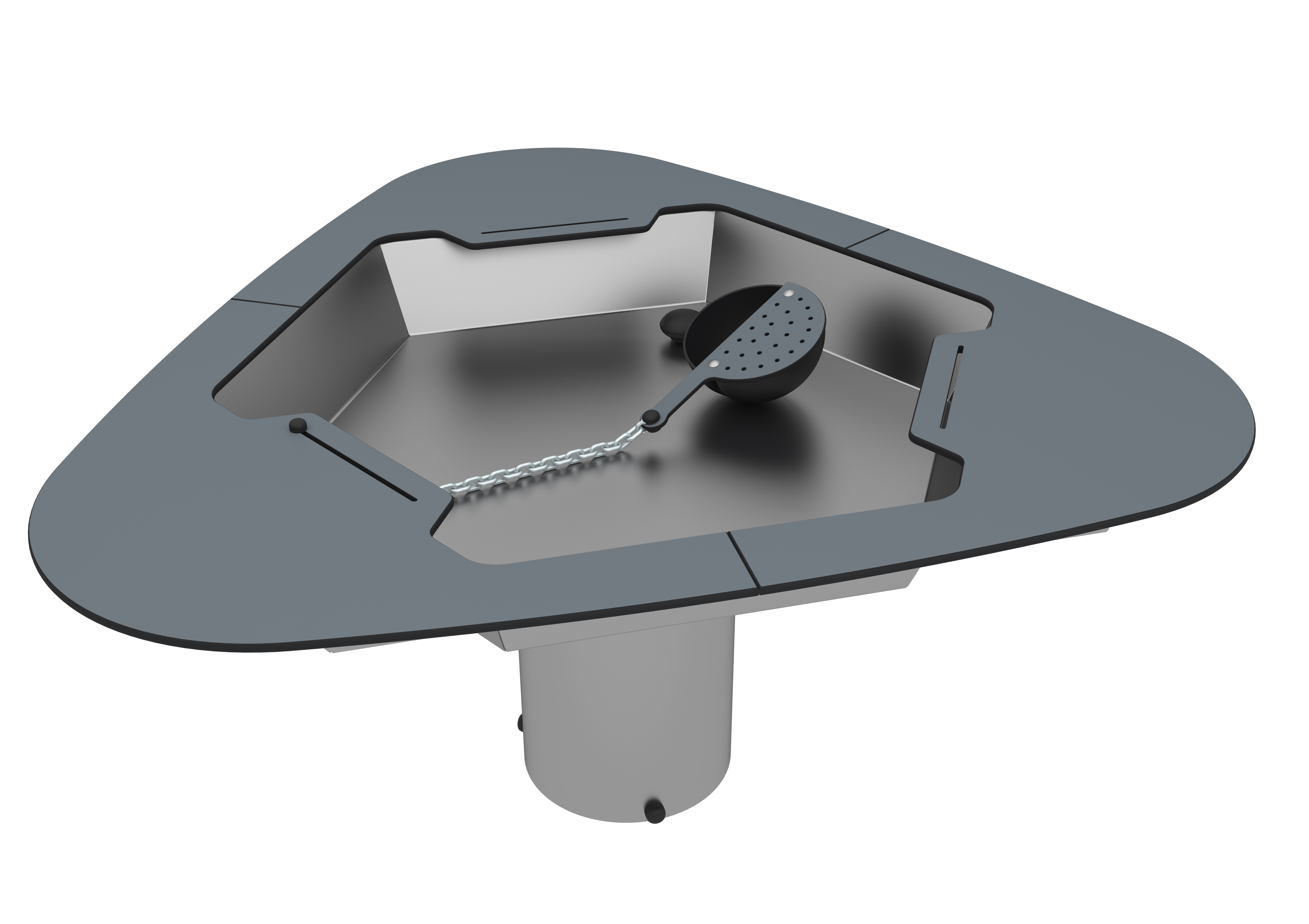 Water Play Triangle Table