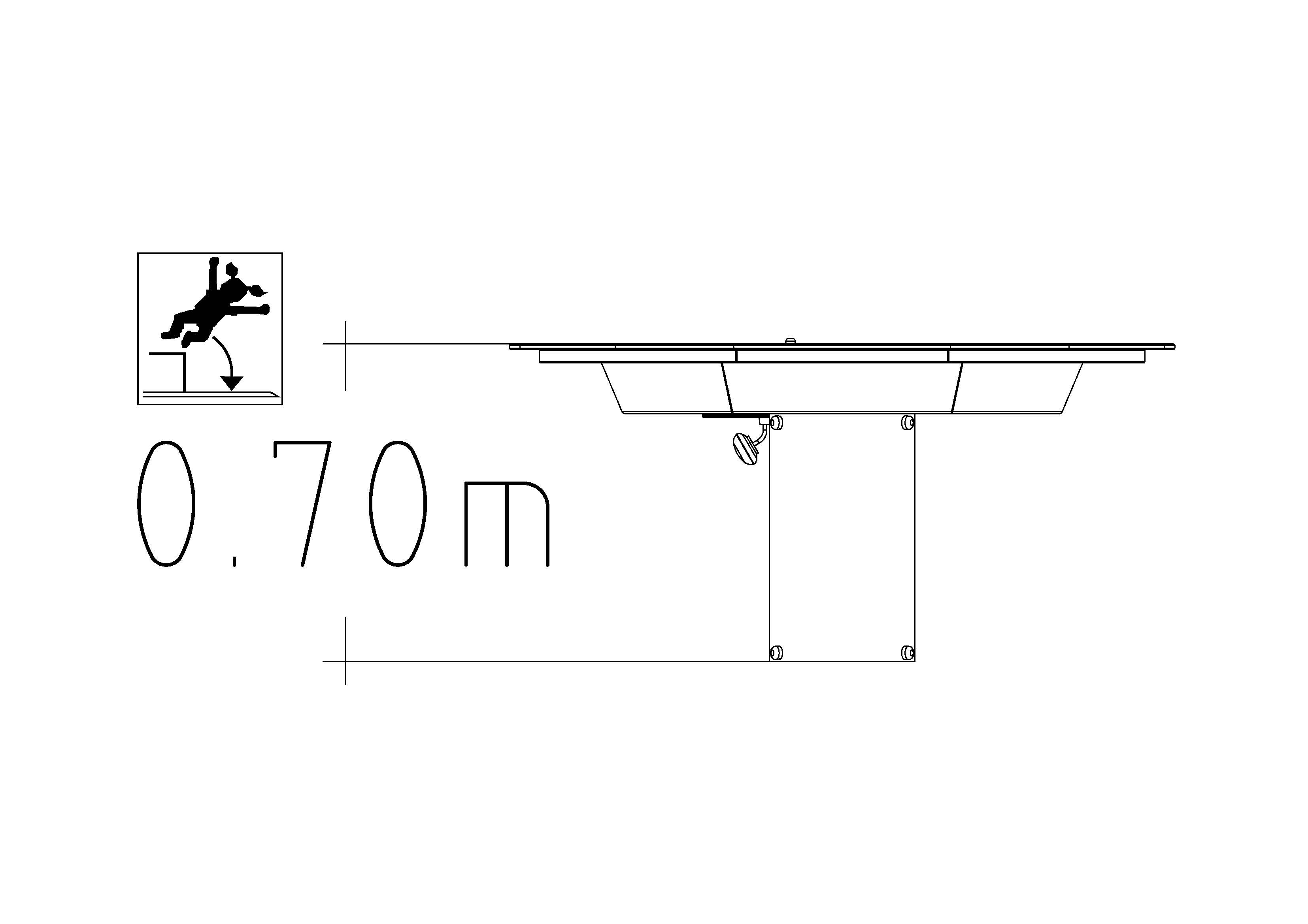 Water Play Triangle Table