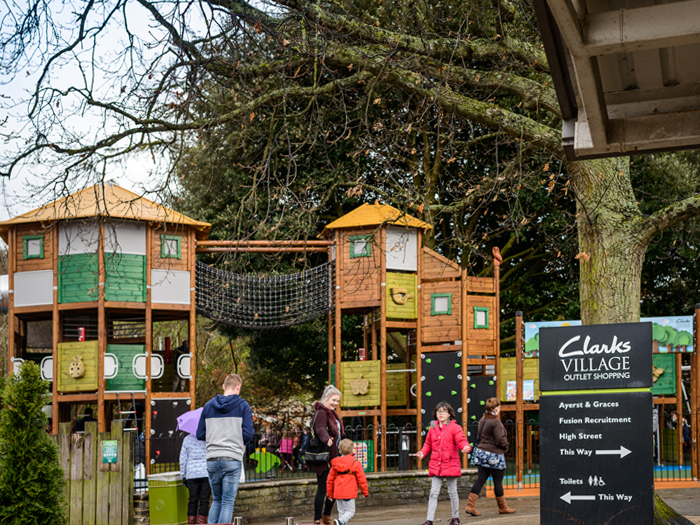 clarks village play area